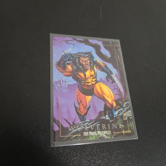 1992 Marvel Masterpieces Wolverine Promo Card Very Rare Promo - Picture 1 of 6